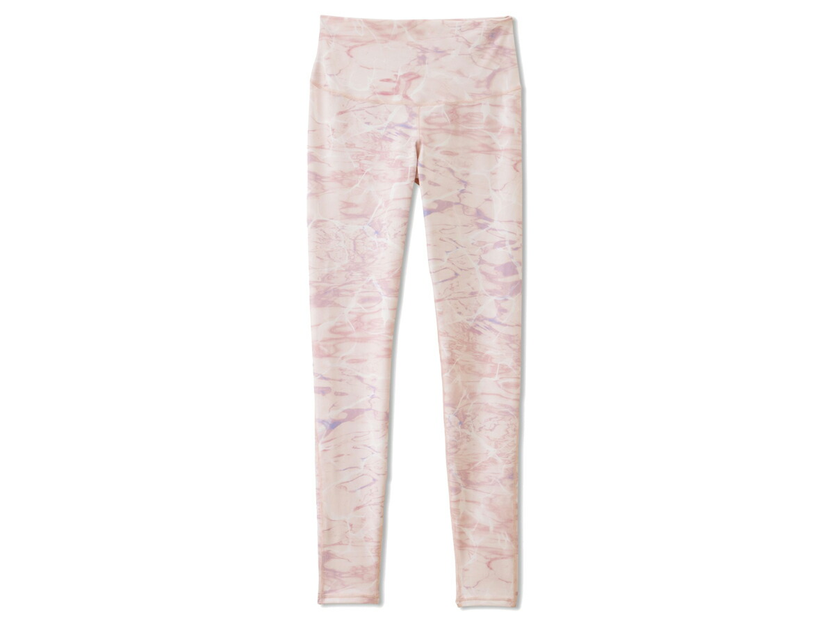 ダンスキン DANSKIN PRINT LEGGINGS プリントレギンス レディース ピンク 桃色 スポーツ フィットネス ロング タイツ DC222130-SK