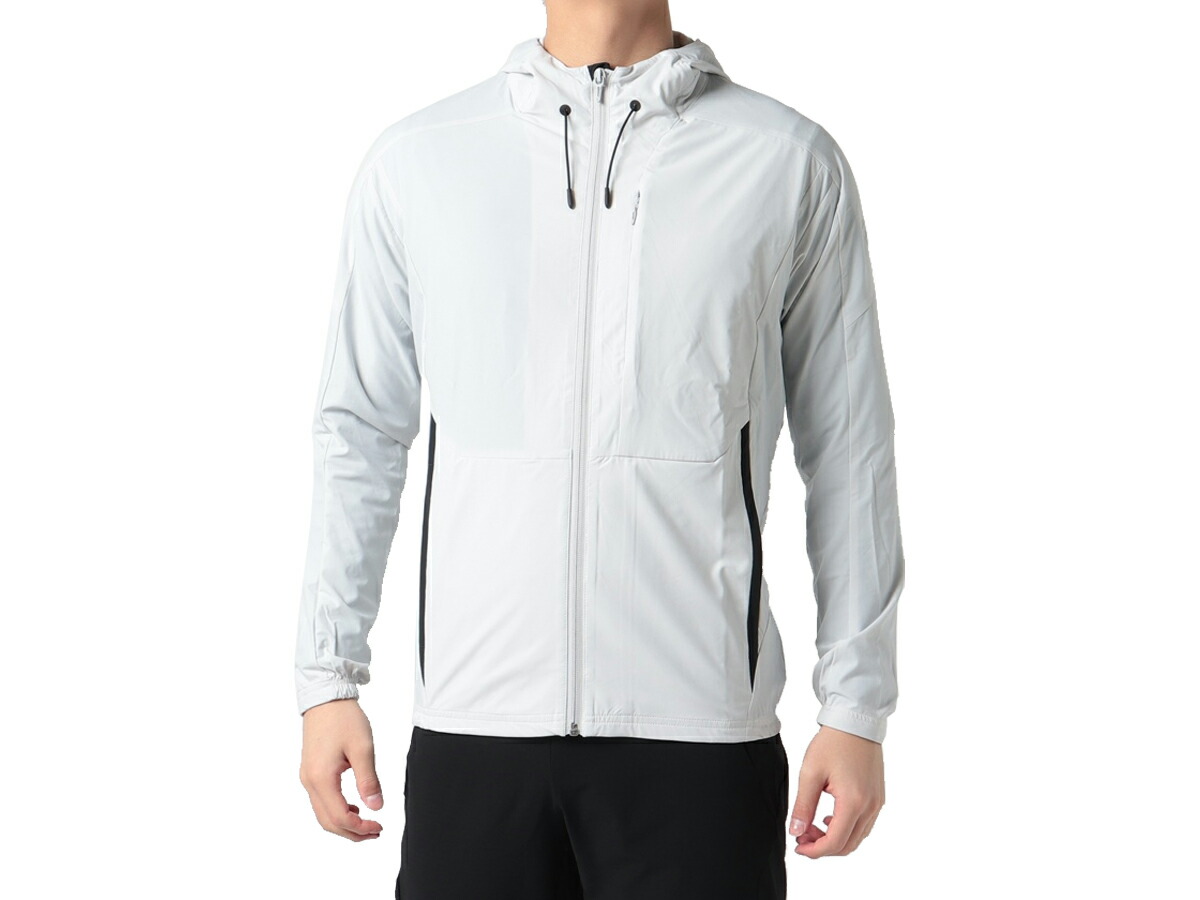 7123円 殿堂 デサント DESCENTE ACTIVE STRETCH HOODED JACKET アクティブストレッチ フーデットジャケット  メンズ グレー 灰色 スポーツ トレーニング パーカー ジャケット DJMTGC20-GYAM