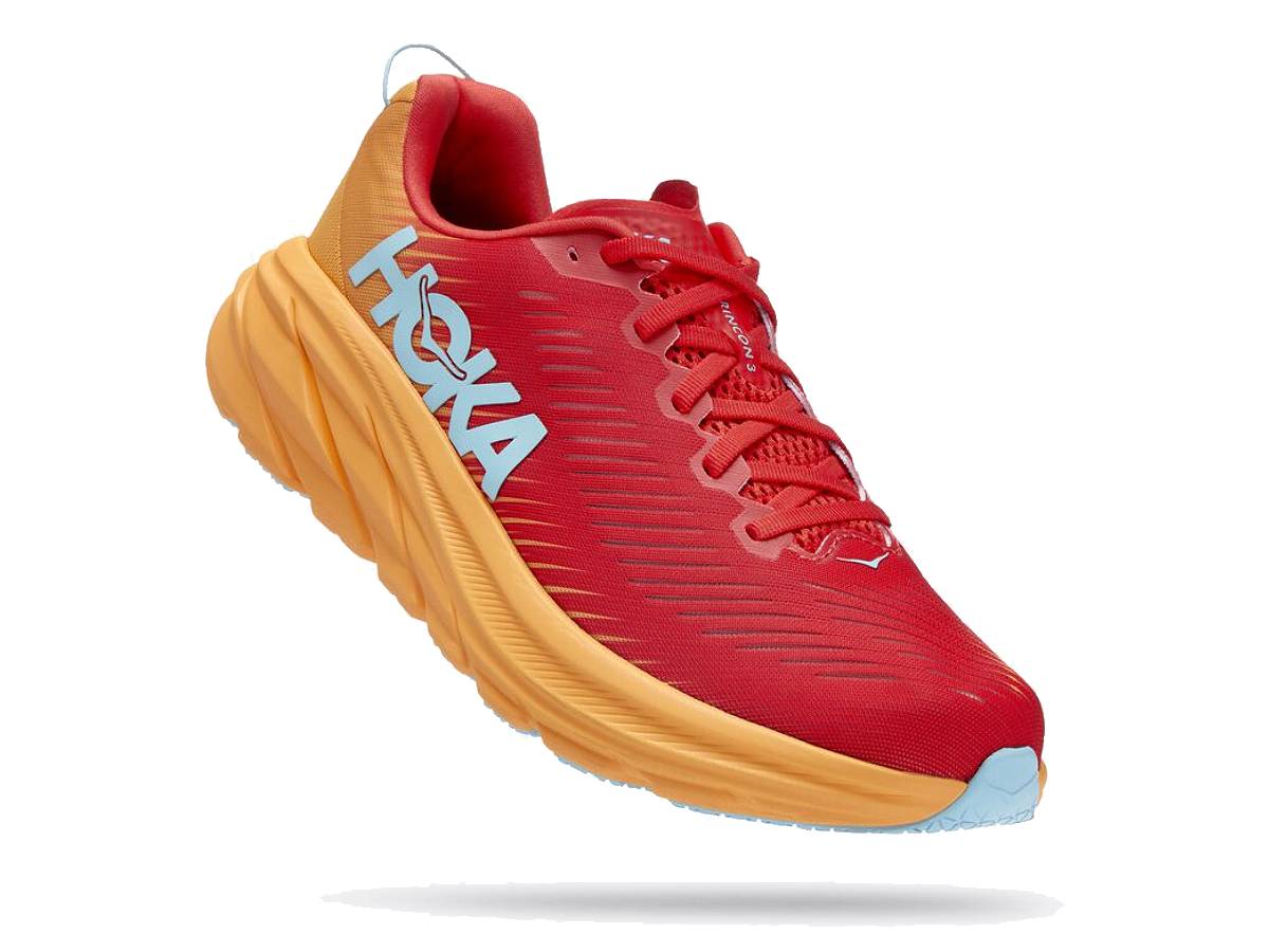 ホカオネオネ HOKAONEONE RINCON 3 WIDE リンコン 3 ワイド メンズ レッド 赤 スポーツ ランニングシューズ ランシュー  スニーカー 厚底 1121370-FAYW | スポーツマリオ