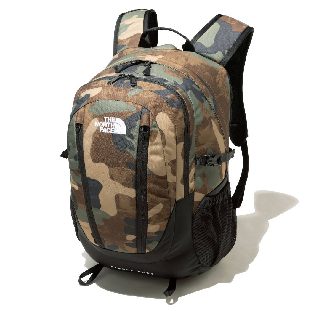 売れ筋ランキングも掲載中！ ノースフェイス THE NORTH FACE Single Shot シングルショット 20L ユニセックス カモ柄  カジュアル バッグ リュックサック デイパック バックパック NM72203 TF fucoa.cl