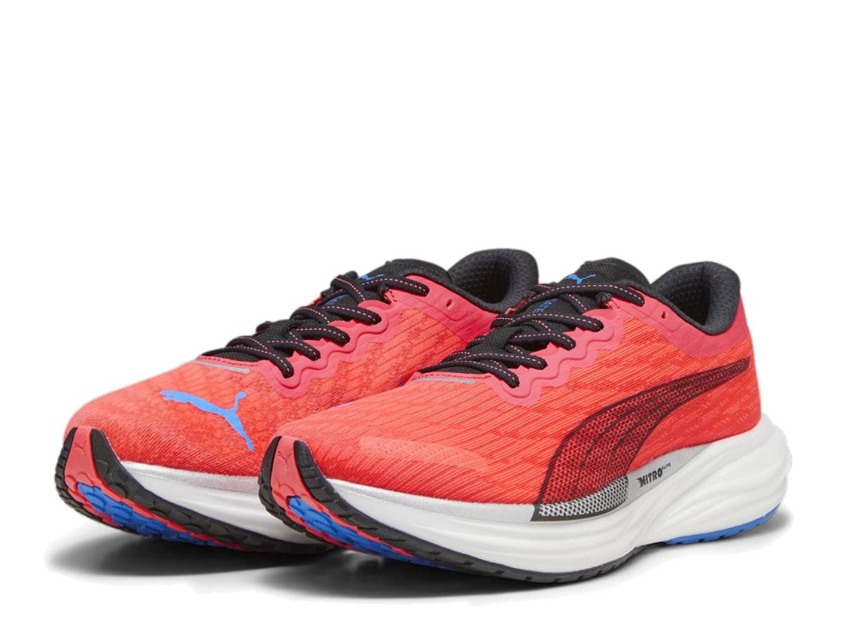 【楽天市場】プーマ PUMA DEVIATE NITRO 2 ディヴィエイト ニトロ 2 メンズ レッド 赤 スポーツ ランニングシューズ