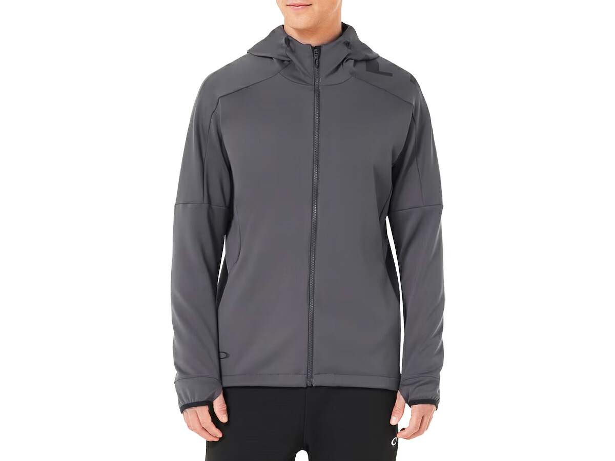 Oakley フード付きジャケット グレー OAKLEYグレー フード付きジャケット REV - メルカリ