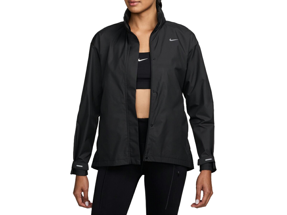 新品未使用✨ナイキ　フルジップ　ジャケット　ランニング　レディース　黒 491 ナイキ（NIKE）（レディース）スポーツウェア エッセンシャル UV