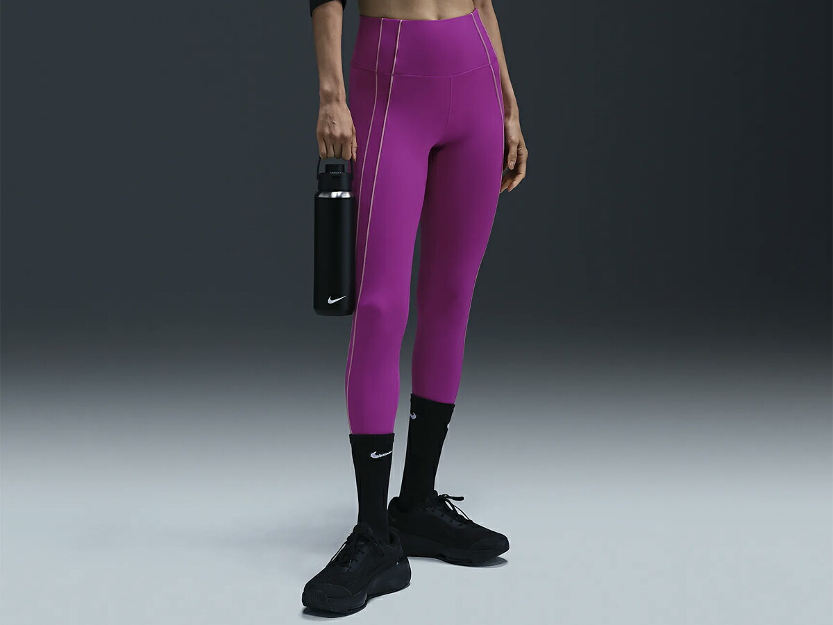 NIKE ハーフタイツ パープル S 楽天市場】ナイキ NIKE Dri-FIT ワン ハイウエスト 7/8 レギンス