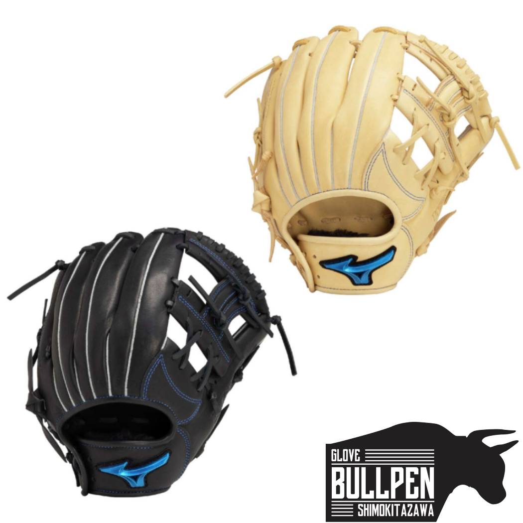 ミズノ MIZUNO ウィルドライブ ブルー WILL DRIVE BLUE 軟式用グラブ 内野手用 サイズ9 野球 軟式 グローブ 内野手 1AJGR32903 09 80｜スポーツマリオ