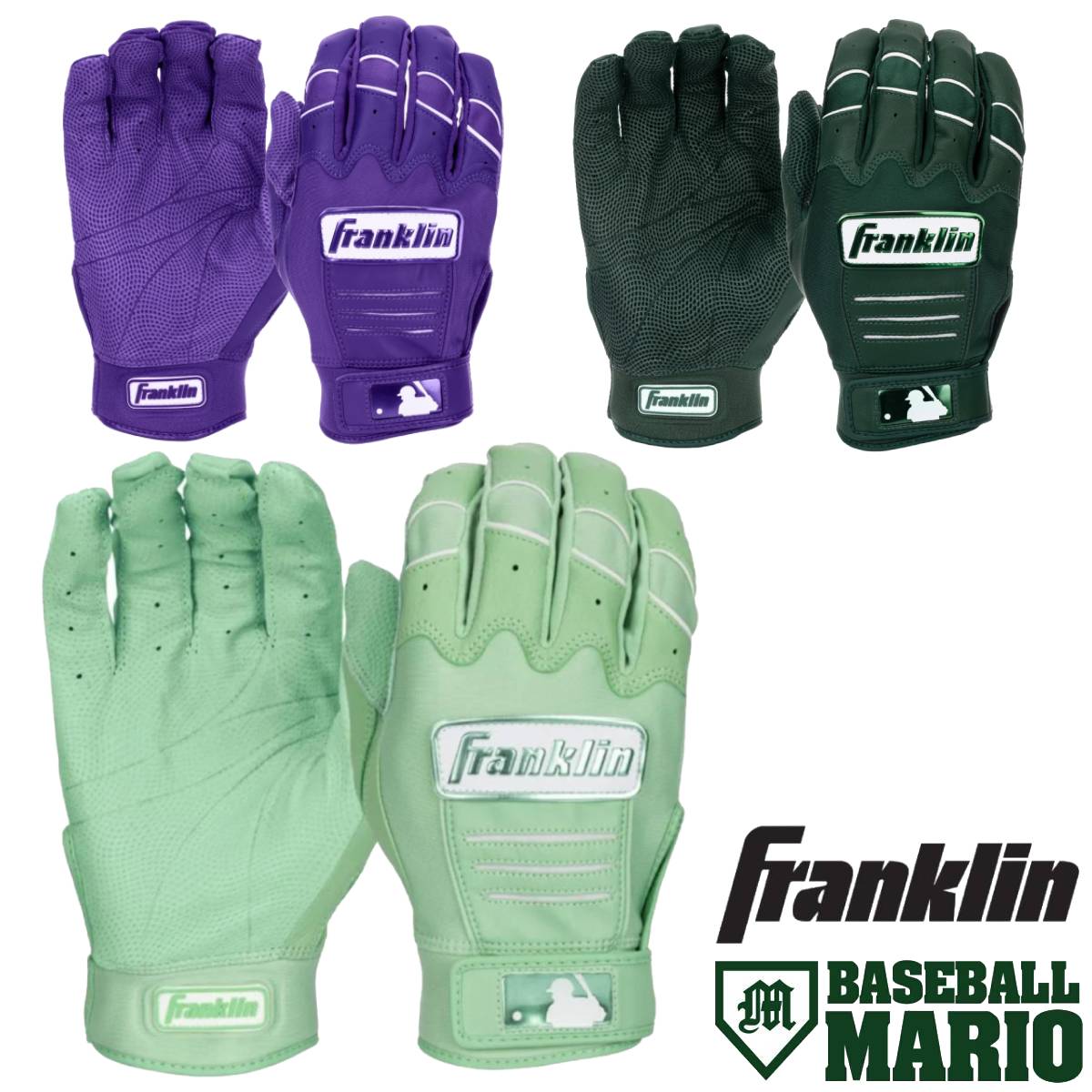 Limited Edition Father’s Day CFX PRO HI-LITE Franklin Batting Gloves - Men's Baseball/Softball Gloves - View #2