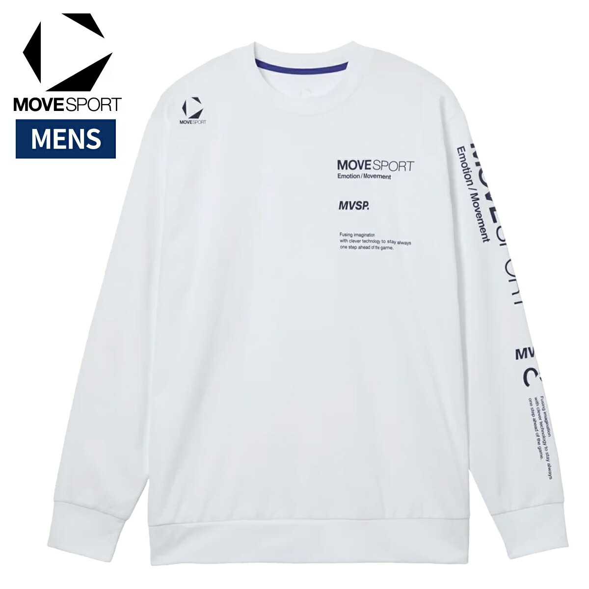 楽天市場】ムーブスポーツ MOVESPORT ドライメッシュ ビックロゴ 長袖