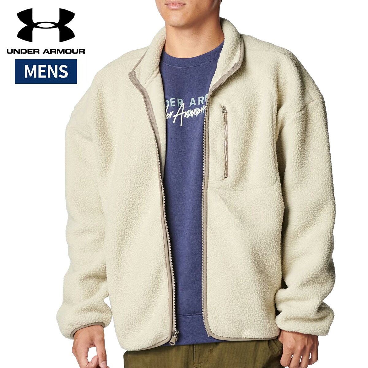 楽天市場】アンダーアーマー フリースジャケット メンズ UA