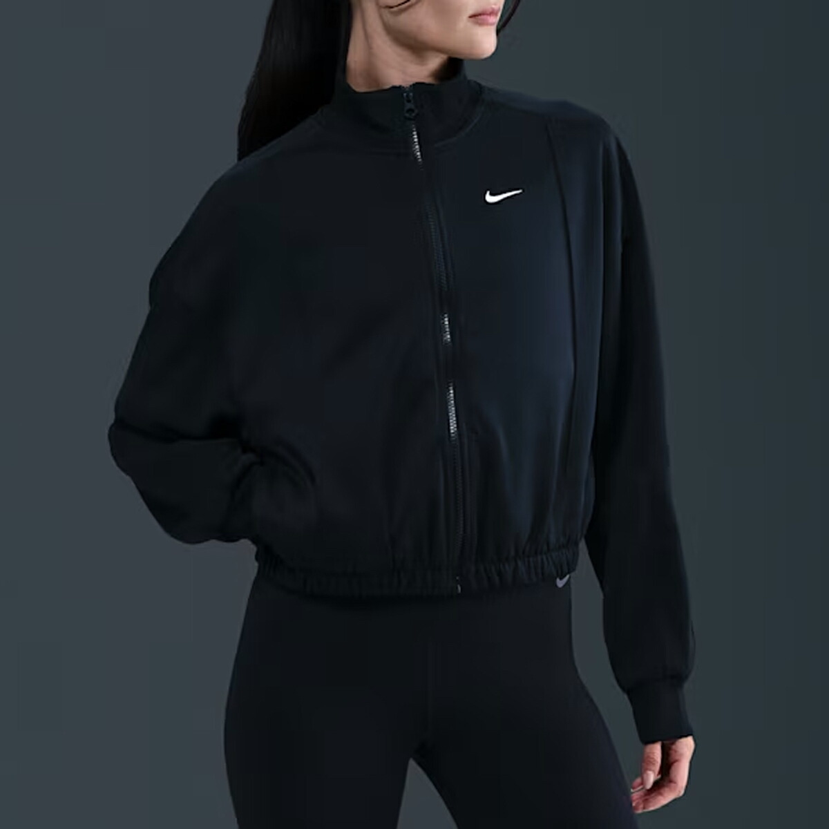 ナイキ NIKE スポーツウェア トラックジャケット レディース ブラック 黒 スポーツ フィットネス フルジップ ジャケット IM7445-010｜スポーツマリオ