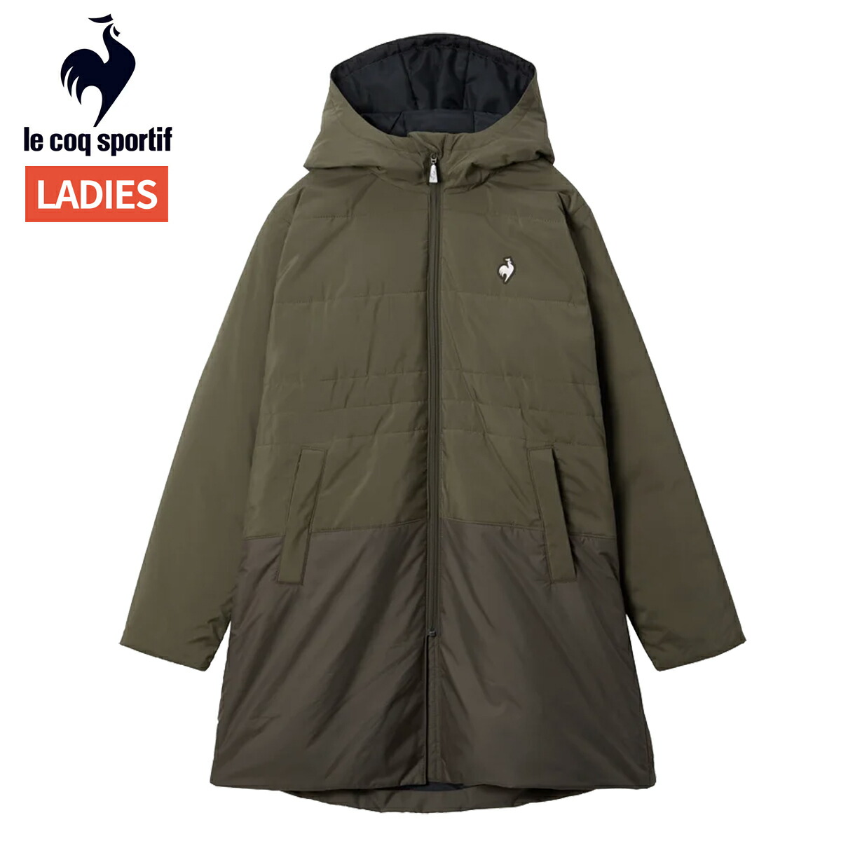 楽天市場】ルコック le coq sportif レディース フード付き ロング