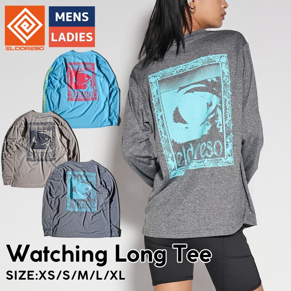 ELDORESO エルドレッソ ラウドランナーズ 練習用ウェア 長袖Tシャツ M ELDORESO エルドレッソ ラウドランナーズ 練習用ウェア 長袖Tシャツ M