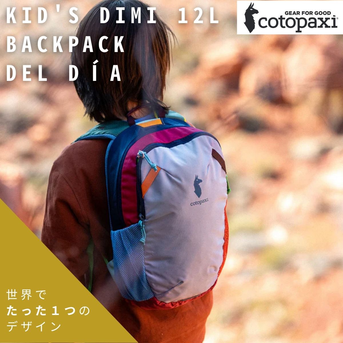 コトパクシ COTOPAXI KID′S DIMI 12L BACKPACK DEL DIA カジュアル バッグ リュック アウトドア 日常使い 遠足 未就園児 小学生 4202130035241