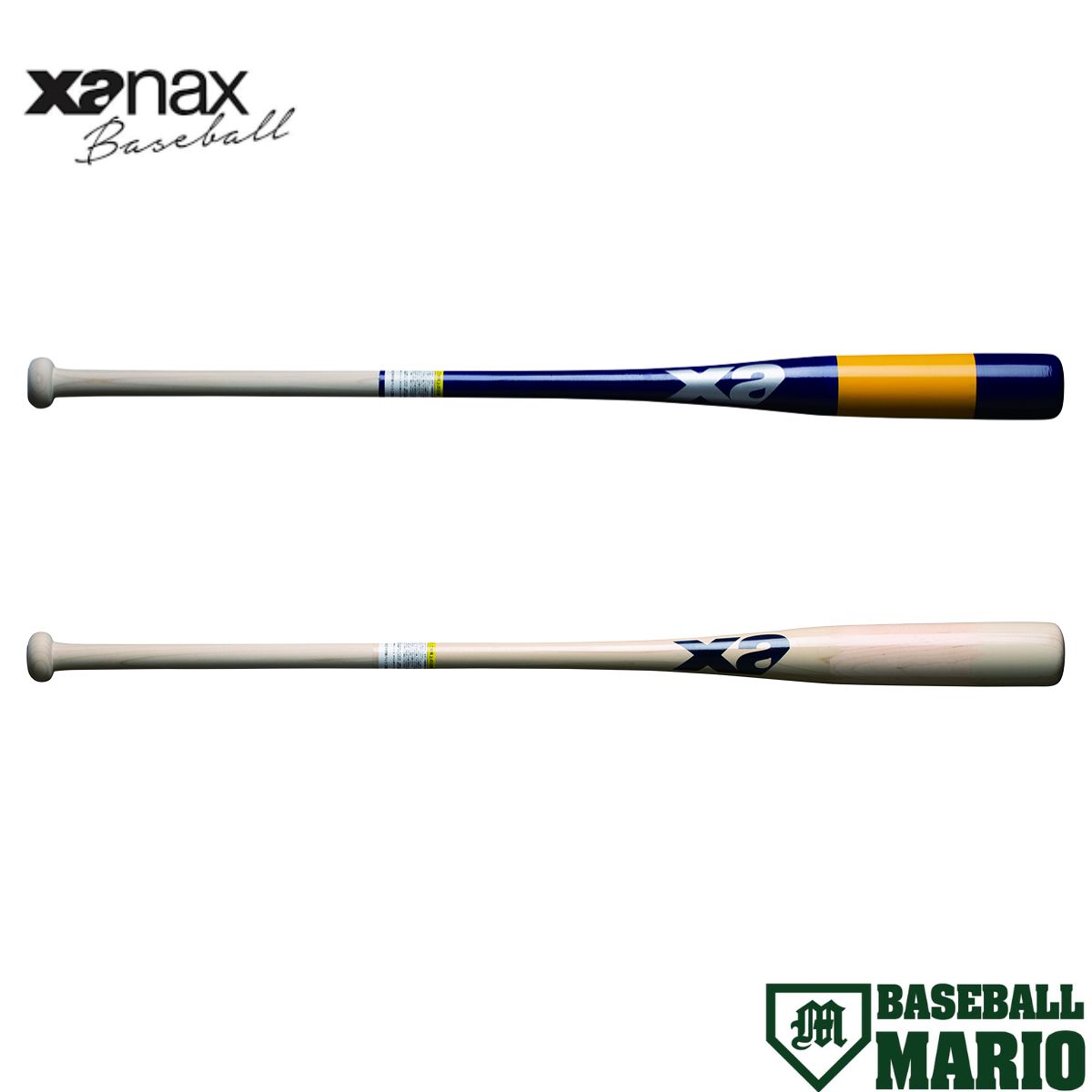 ザナックス XANAX フィンガージョイント 硬式用 木製ノックバット 【ベースボールマリオ】 野球 硬式 バット ノックバット BNB6189 BNB6191