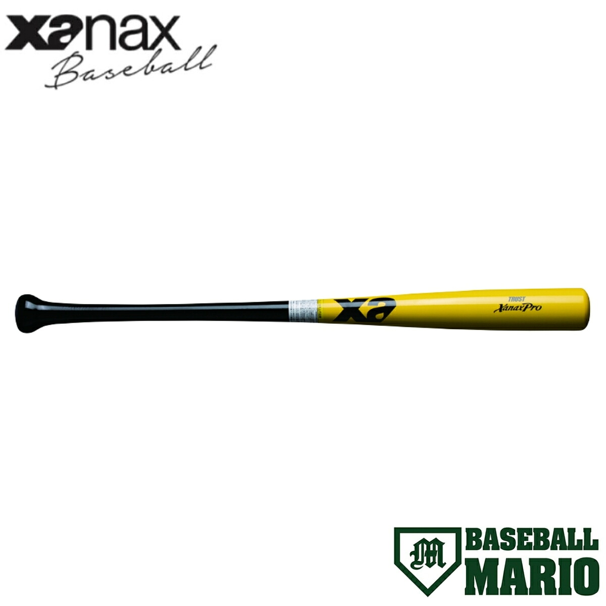 ザナックス XANAX レジェンドシリーズ 軟式用木製バット T6型 一般 ベースボールマリオ 野球 軟式 バット BRBT6