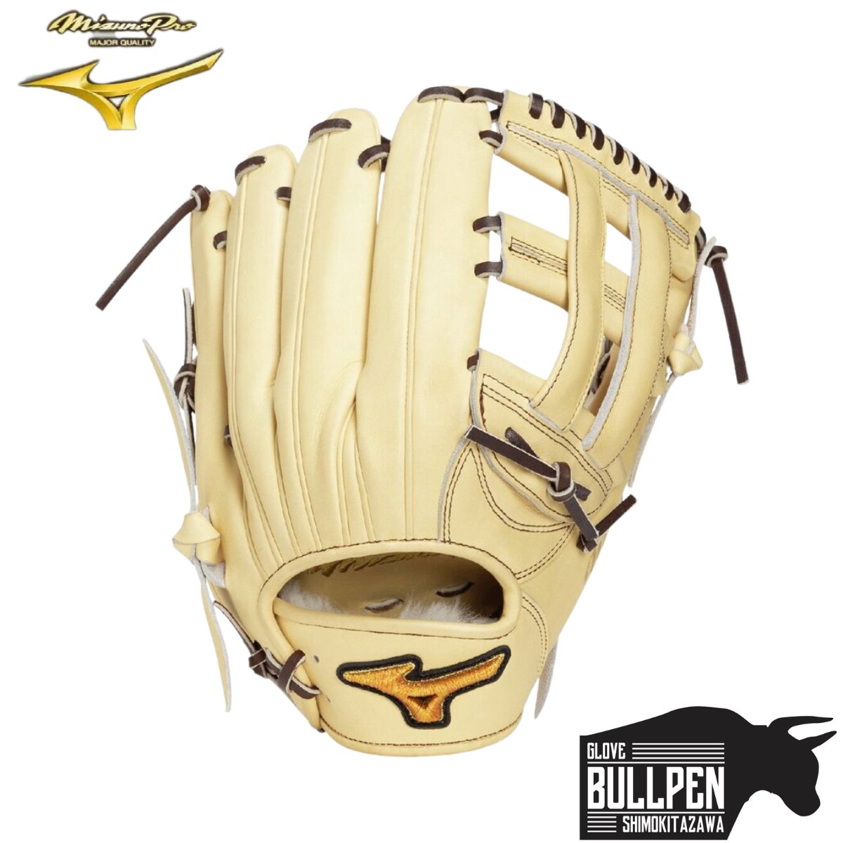 ミズノ MIZUNO 専用グラブ袋付き MizunoPro CRAFTED Edition 軟式用グラブ 外野手 長野モデル サイズ14 2026年春夏 ミズノプロ クラフテッドエディション 野球 軟式 グローブ 長野久義 学生 草野球 ベースボールマリオ 1AJGR34007