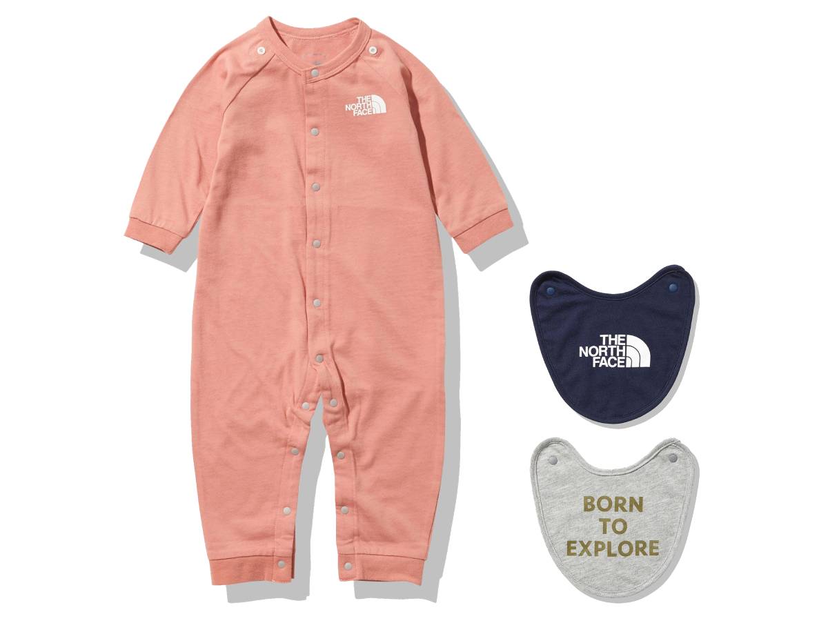 楽天市場 ノースフェイス キッズ ベビー ロングスリーブロンパースアンド2pビブ The North Face B L S Rompers 2p Bib 赤ちゃん服 ベイビー ウェア ロンパース スタイセット あす楽 土曜営業 あす楽 日曜営業 スポーツマリオ