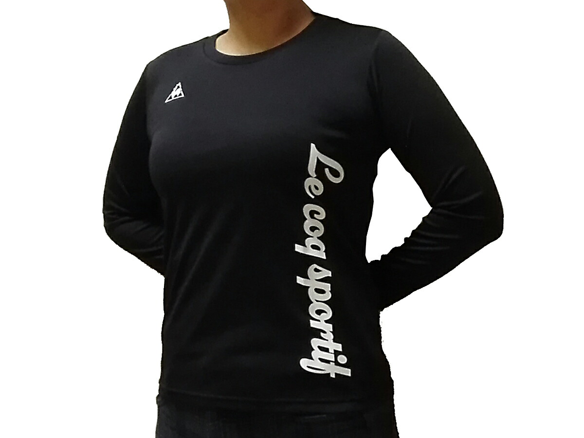 楽天市場 ルコック レディース ロゴプリント長袖シャツ Le Coq Sportif スポーツ フィットネス トレーニング ウェア あす楽 土曜営業 あす楽 日曜営業 スポーツマリオ