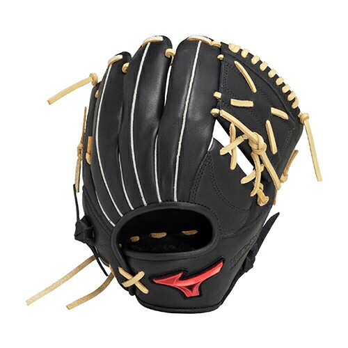 ミズノ MIZUNO 軟式用ウィルドライブ レッド U-Plus【投手×内野/サイズ9】 野球グローブ/1AJGR32700-0980|スポーツミツハシ店