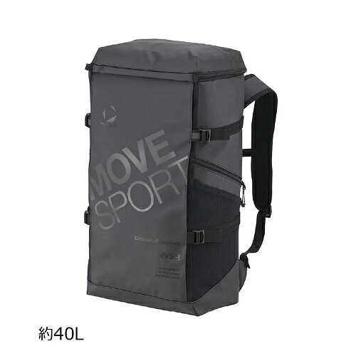 デサント DESCENTE 真四角御徒面子40 静電容量：約40L うしろ側容器に並べる ユニ一発やる 排球 ST5SBP40U-BKBK