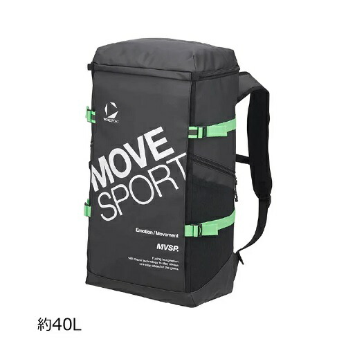 デサント DESCENTE 真四角御徒面子40 静電容量：約40L うしろ側容器に並べる ユニ一発やる 排球 ST5SBP40U-BKGR