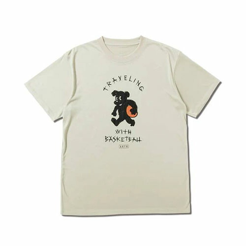 アクター AKTR NICK THE SHADE SPORTS TEE Tシャツ 半袖 バスケットボール ユニセックス 125-012005-ECRU