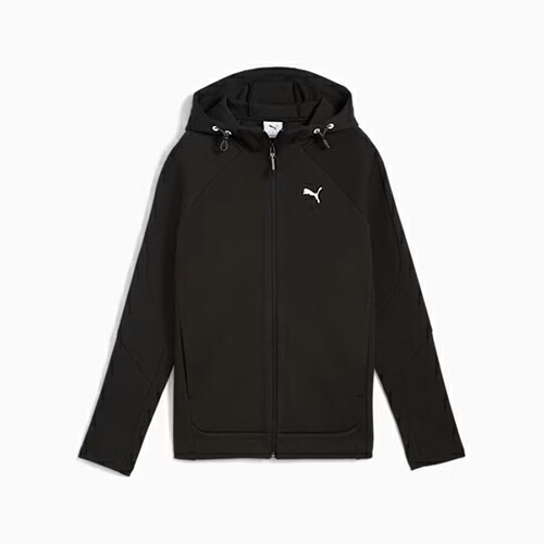 プーマ PUMA エヴォストライプ フルジップ フーディDK ウィメンズ 687728-01