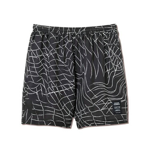 出演者 AKTR  B.B.WEB 5.5-INCH SHRT WIDE PANTS 二分の一ズボン下 ユニ一発やる 篭球 125-031002-BK