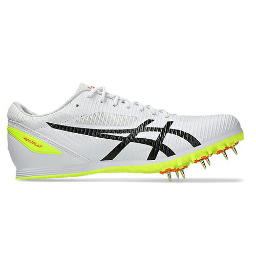 【先着限定 最大7,500円OFFクーポン 7/18~】アシックス asics HEATFLAT 12 陸上競技 スパイク メンズ 1093A195-101|スポーツミツハシ店
