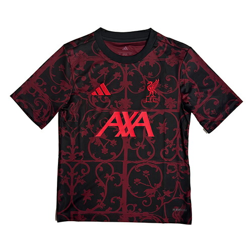 アディダス adidas キッズ リバプールFC 25/26 プレマッチジャージー サッカー レプリカユニフォーム/シャツ JV9015