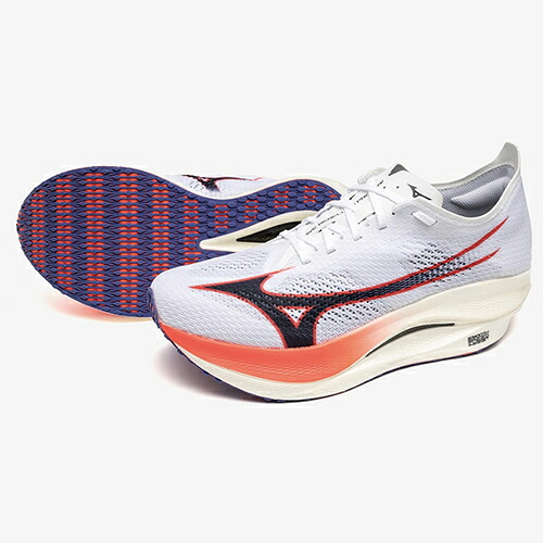 【先着限定 最大7,500円OFFクーポン 7/18~】ミズノ MIZUNO ウエーブリベリオンプロ LOW ランニング シューズ ユニセックス U1GD2540-11|スポーツミツハシ店