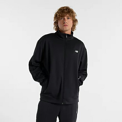 ニューバランス New Balance Knit Track Jacket ニットトラックジャケット 長袖 メンズ AMJ51503-BK