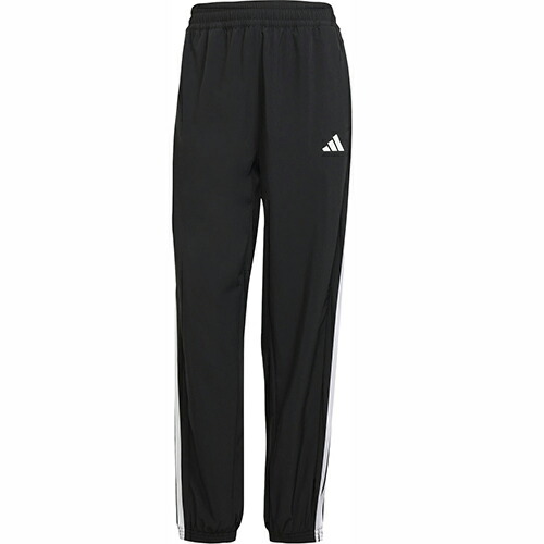 アディダス adidas トレイン エッセンシャルズ スリーストライプス ウーブンパンツ ロングパンツ ウィメンズ JI8313