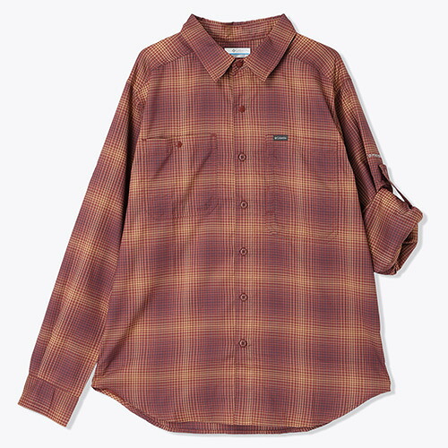コロンビア Columbia シルバーリッジユーティリティライトプレイドロングスリーブシャツ 長袖 アウトドア メンズ AE3599-681