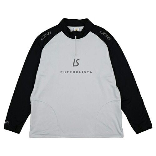 ルースイソンブラ LUZeSOMBRA LS 2WAY HALF ZIP TOP 蹴球・フットサル 稽古/形づくるお召しもの F2011138-LGRYBK