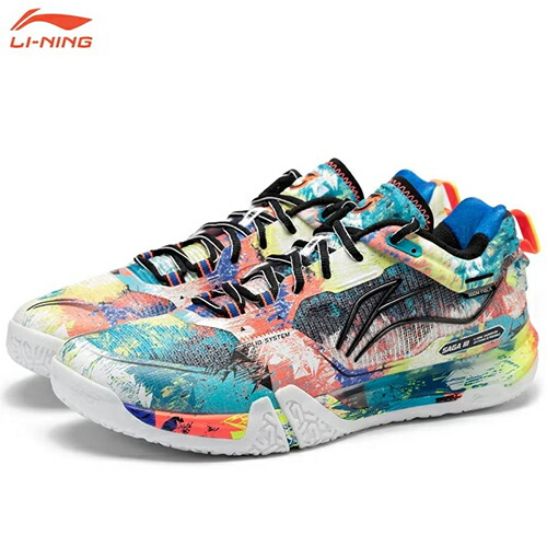 リーニン LI-NING AYAV001-6 SAGA 3 PRO ユニセックス バドミントンシューズ AYAV001-6-MUC