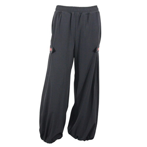 マーブル Marble ワイドロングパンツ フィットネス ウィメンズ L2511-607-BLK