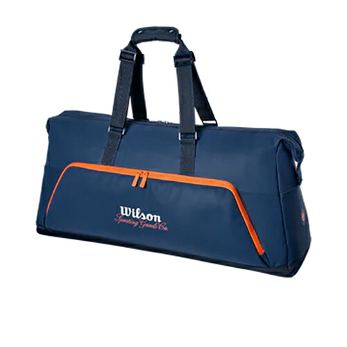 ウィルソン Wilson  ROLAND GARROS 2026 LARGE DUFFEL Navy/CLA ダッフルバック 庭球 WR805410-1001