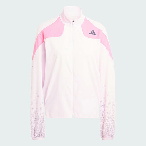 アディダス adidas アディゼロ 東京 ランニングジャケット SAKURA PACK ウィメンズ 長袖 KC1238