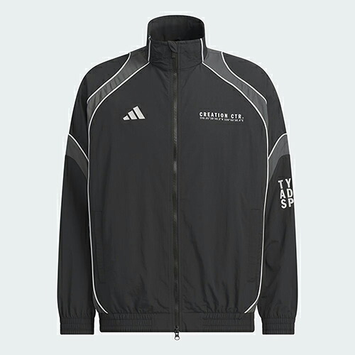 アディダス adidas BRAND LOVE ルーズフィット ライトウーブン フルジップジャケット トレーニング・ジム/カジュアル 長袖 メンズ KF1333 8,547円