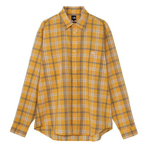 【先着限定 最大7,500円OFFクーポン 7/18～】ザ・ノース・フェイス THE NORTH FACE ロングスリーブフラッシュドライチェックシャツ アウトドア 長袖 ユニセックス NR12630-SG｜スポーツミツハシ店