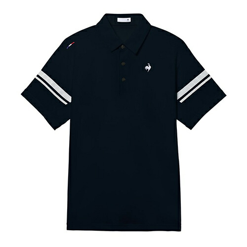 ルコック le coq sportif 接触冷感ポリエチレンポロシャツ トレーニング・ジム/カジュアル 半袖 メンズ LT6SHS42M-NV00