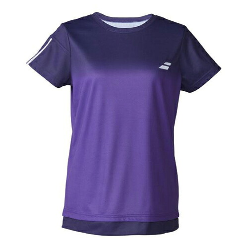 バボラ Babolat CLUB SHORT SLEEVE SHIRT 庭球 プルオーバー 半袖 ウィメンズ BWG6330C-PP00