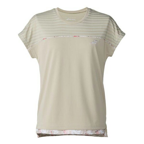 バボラ Babolat CLUB SHORT SLEEVE SHIRT プルオーバー 庭球 半袖 ウィメンズ BWG6331C-BG00