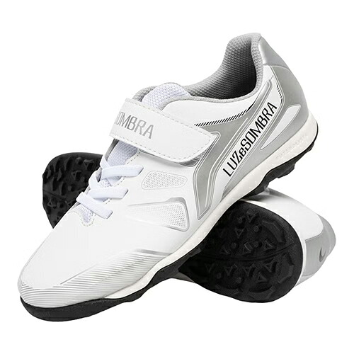 ルースイソンブラ LUZeSOMBRA EL CAMINHO Jr VELCRO TF お坊っちゃん 蹴球 芝草/形づくるシューズ L2261521-WHT