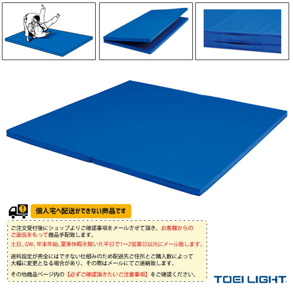 期間限定！最安値挑戦】 送料別途 二つ折り投込み練習マット2×3 T-1832