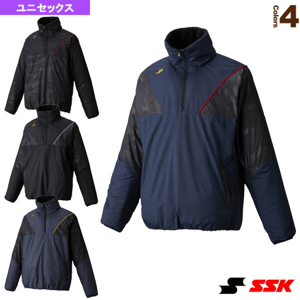 SSK エスエスケイ 蓄熱プレジャン ハーフZIP長袖 中綿  BWP1000 楽天市場】エスエスケイ（SSK） BWP1000 蓄熱プレジャン ハーフ