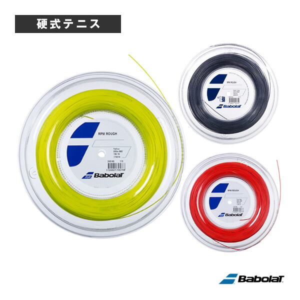 テニスストリング（ロール他） バボラ RPMラフ RPM ROUGH 200mロール 243140 ｜スポーツプラザ