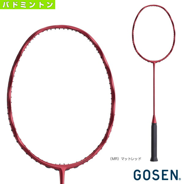 GOSEN バドミントンラケット INFERNO TOUCH インフェルノタッチ GOSEN 【張り工賃別】ゴーセン インフェルノタッチ ホワイト