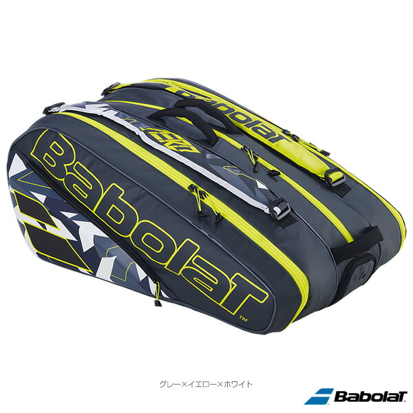 BABOLAT バボララケットバッグ12本入りBB-751133 Amazon.co.jp: Babolat(バボラ) テニス バドミントン ラケット