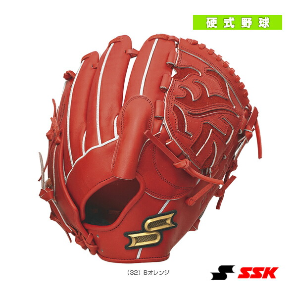 SSK プロモデル 硬式野球用グローブ 赤 レザー　SPF-130 SSK プロモデル 硬式グローブ PLX-56 ミッドインフィルダーズ 内野手